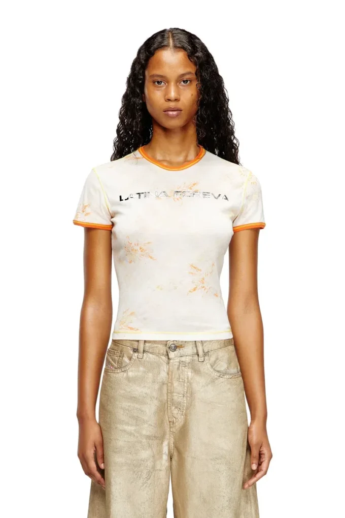 l_tina 4eva tee T-shirt με τυπωμένο σχέδιο Latina Foreva