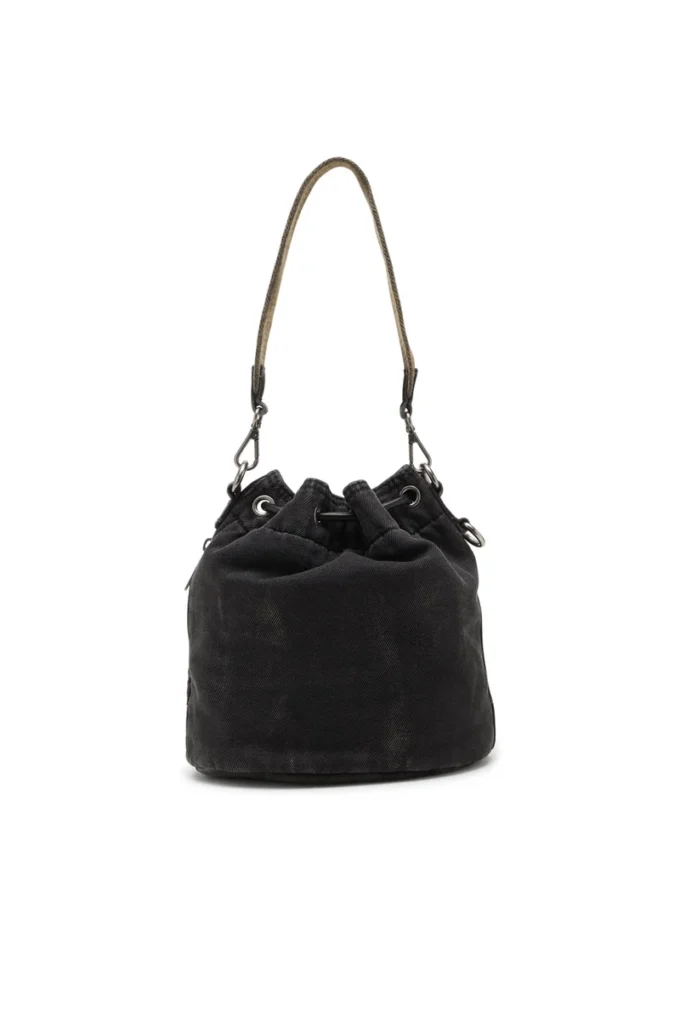 multi-pkts bucket x Τσάντα Multi-Pkts-Multipocket bucket από πλυμένο τζιν