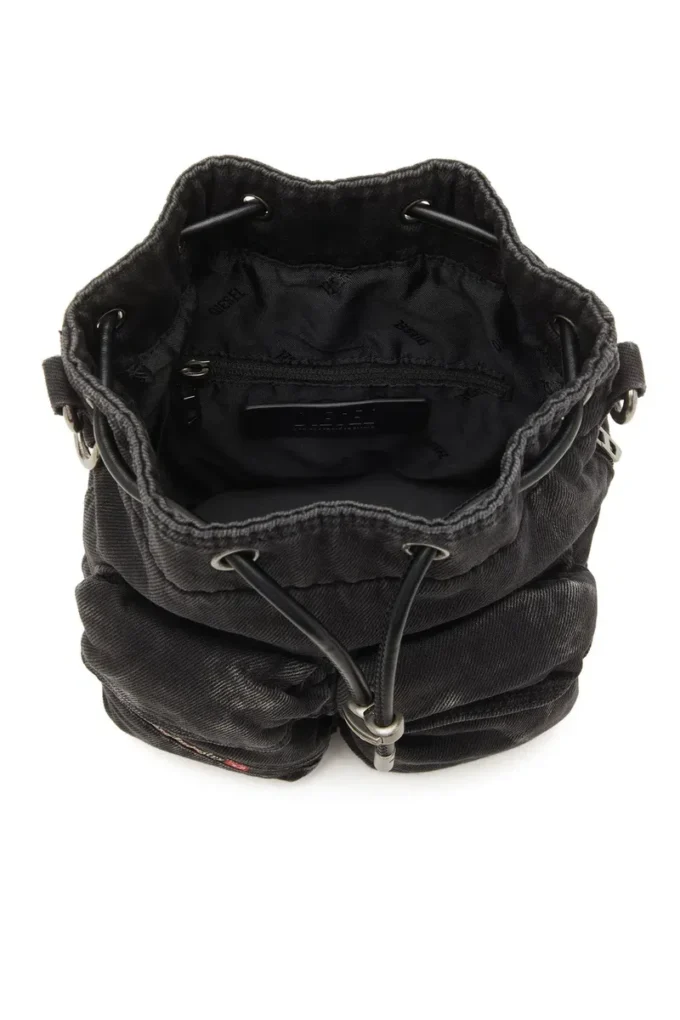 multi-pkts bucket x Τσάντα Multi-Pkts-Multipocket bucket από πλυμένο τζιν