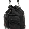 multi-pkts bucket x Τσάντα Multi-Pkts-Multipocket bucket από πλυμένο τζιν