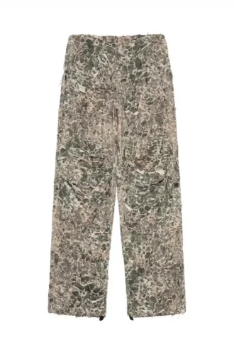 p-hokney Παντελόνι Camo με φθαρμένο φινίρισμα