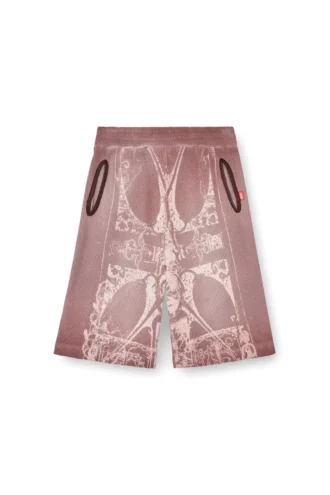 p-warky-short Σορτς με μεσαιωνικό τύπωμα