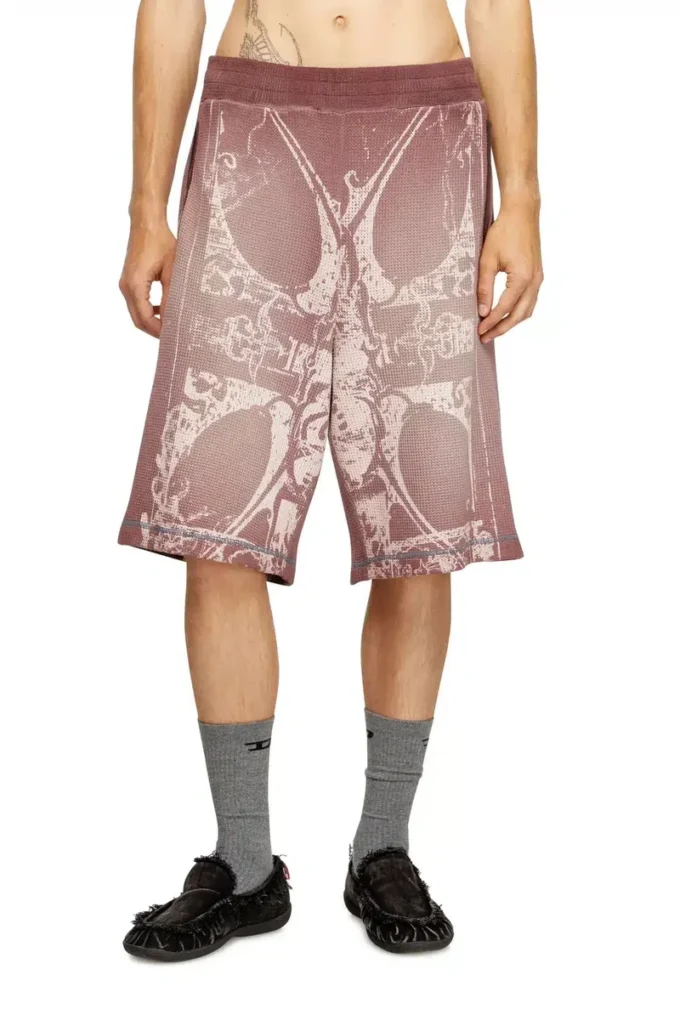 p-warky-short Σορτς με μεσαιωνικό τύπωμα p-warky-short Σορτς με μεσαιωνικό τύπωμα