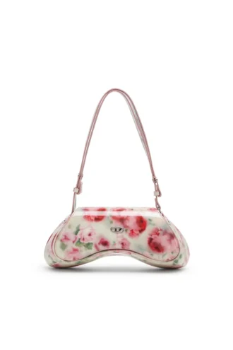play crossbody Τσάντα ώμου Play από γυαλιστερό PU με τύπωμα