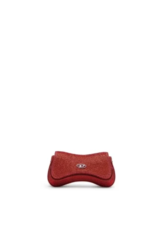 play crossbody xs Τσάντα Play-Mini crossbody από κρυστάλλινο Lurex