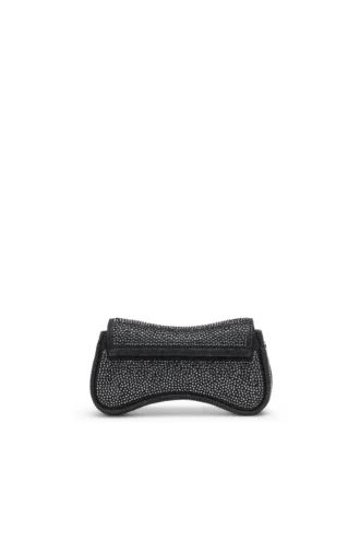 play crossbody xs Τσάντα Play-Mini crossbody από κρυστάλλινο Lurex