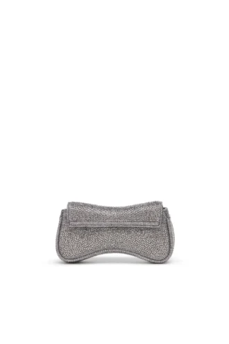 play crossbody xs Τσάντα Play-Mini crossbody από κρυστάλλινο Lurex