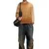 s-aron Φθαρμένο φούτερ με λογότυπο Phoenix devoré s-aron Φθαρμένο φούτερ με λογότυπο Phoenix devoré