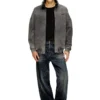 s-batel-v1 Μπουφάν με φόδρα Teddy και φερμουάρ με εφέ denim s-batel-v1 Μπουφάν με φόδρα Teddy και φερμουάρ με εφέ denim