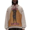 s-boxton-hood Φούτερ με τύπωμα και καρφιά s-boxton-hood Φούτερ με τύπωμα και καρφιά