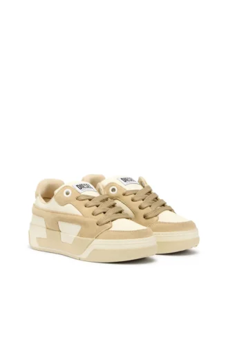 s-d-ollie low w D-Ollie-Distressed πάνινα παπούτσια από δέρμα και σουέτ