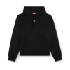 s-macs-hood-od Φούτερ με κουκούλα oversized με μεταλλικό λογότυπο