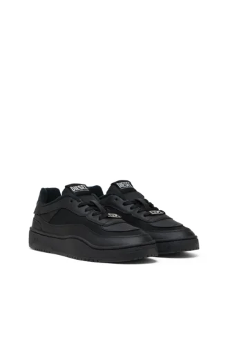 s-oval skate low S-Oval Skate-Κουρτίνες από ύφασμα και δέρμα