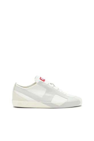 s-slante-d low S-Slante-D-Sneakers από σουέτ και δέρμα με λογότυπο D