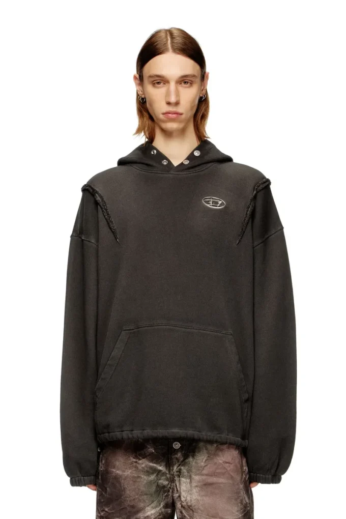 s-thug-hoodie Φούτερ με ξεθωριασμένο εφέ