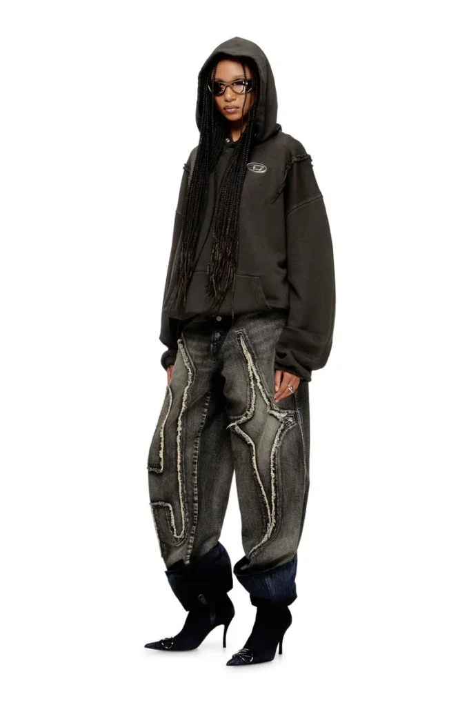 s-thug-hoodie Φούτερ με ξεθωριασμένο εφέ