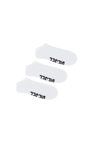 skm-gost-threepack Σετ 3 ζευγών χαμηλών καλτσών με λογότυπο στο πέλμα