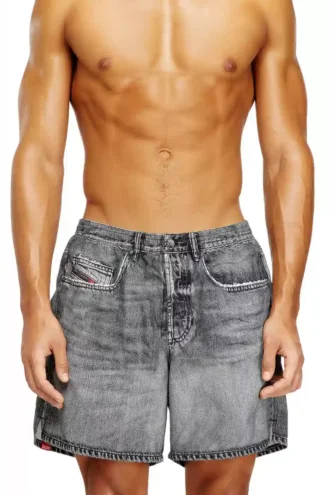 soccer-41-dnm Μαγιό με τυπωμένο σχέδιο denim trompe l’oeil
