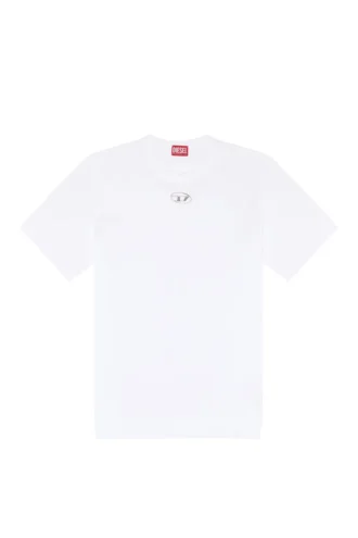 t-adjust-od T-shirt με μεταλλικό Oval D