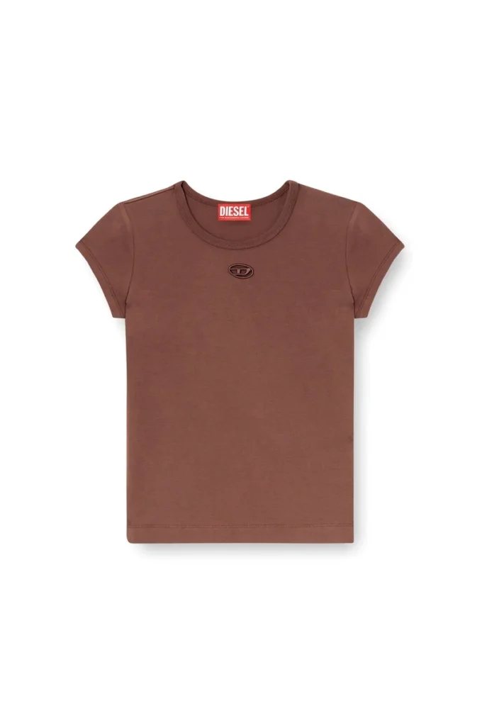 t-angie-od T-shirt με κεντημένο λογότυπο