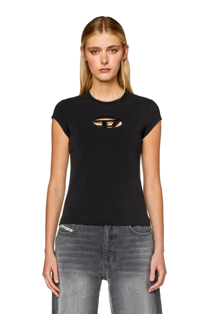 t-angie T-shirt με λογότυπο peekaboo