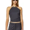 t-bety Cami top από μείγμα μαλλιού και διπλό πλεκτό