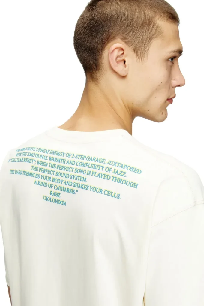 t-bix-aa T-shirt με τυπωμένους στίχους