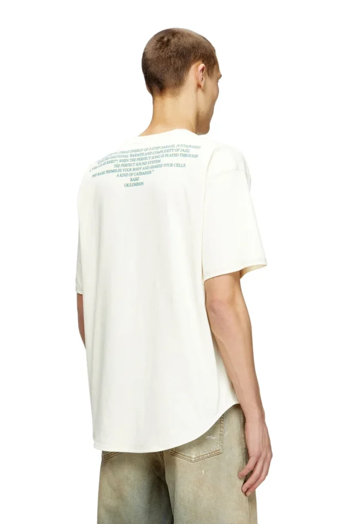t-bix-aa T-shirt με τυπωμένους στίχους
