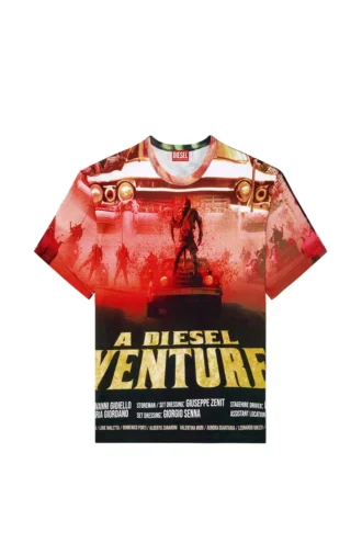 t-boxt-adventure T-shirt με τύπωμα από ταινία της Diesel