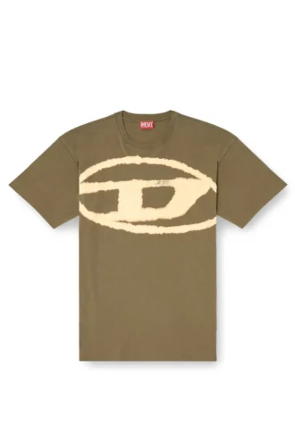 t-boxt-bleach T-shirt με λευκασμένο λογότυπο Oval D