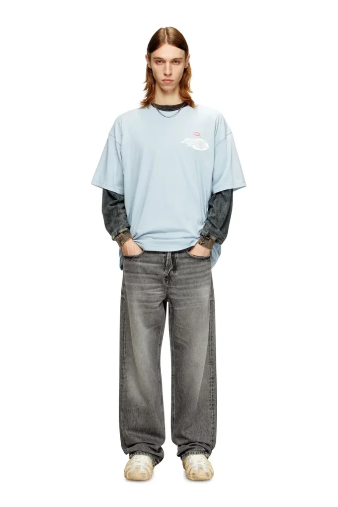 t-boxt-t23 Βαμβακερό T-shirt με γραφικό τύπωμα t-boxt-t23 Βαμβακερό T-shirt με γραφικό τύπωμα