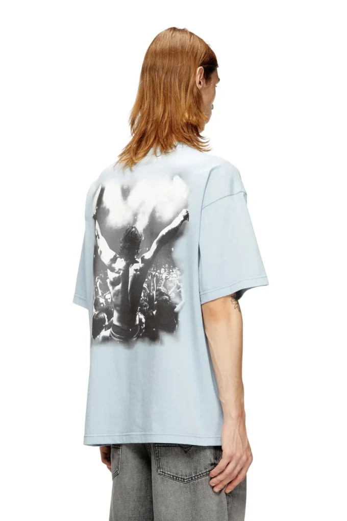 t-boxt-t23 Βαμβακερό T-shirt με γραφικό τύπωμα t-boxt-t23 Βαμβακερό T-shirt με γραφικό τύπωμα