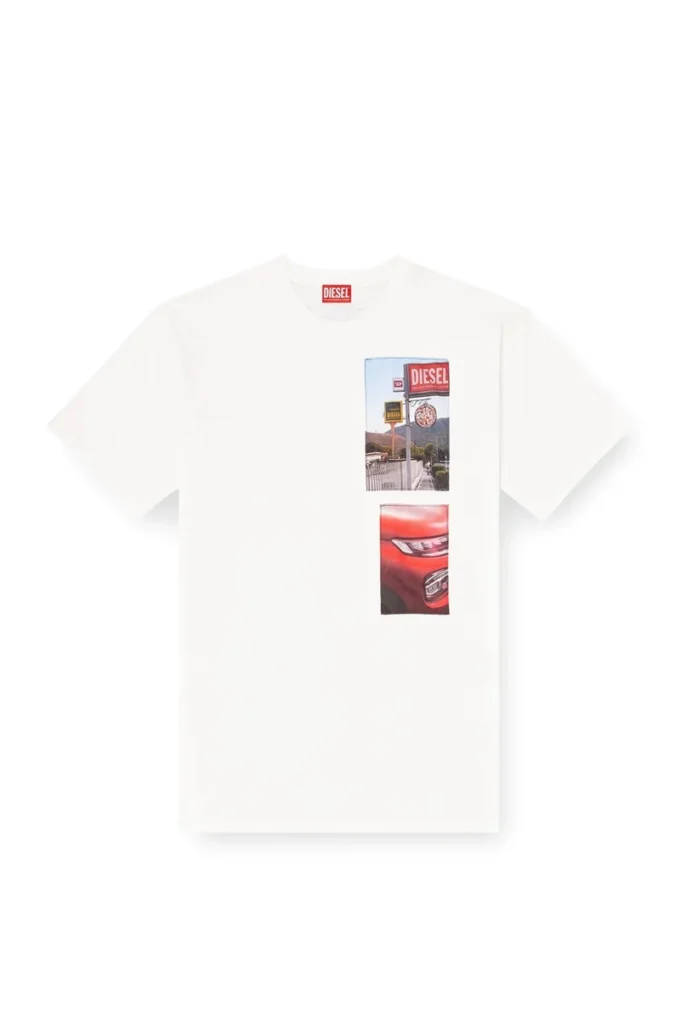 t-boxt-t3 T-shirt με φωτογραφικά μπαλώματα με λογότυπο t-boxt-t3 T-shirt με φωτογραφικά μπαλώματα με λογότυπο