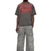 t-boxt-t5 Βαμβακερό T-shirt με οβάλ εκτύπωση D t-boxt-t5 Βαμβακερό T-shirt με οβάλ εκτύπωση D