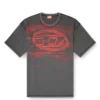t-boxt-t5 Βαμβακερό T-shirt με οβάλ εκτύπωση D t-boxt-t5 Βαμβακερό T-shirt με οβάλ εκτύπωση D