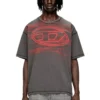 t-boxt-t5 Βαμβακερό T-shirt με οβάλ εκτύπωση D t-boxt-t5 Βαμβακερό T-shirt με οβάλ εκτύπωση D
