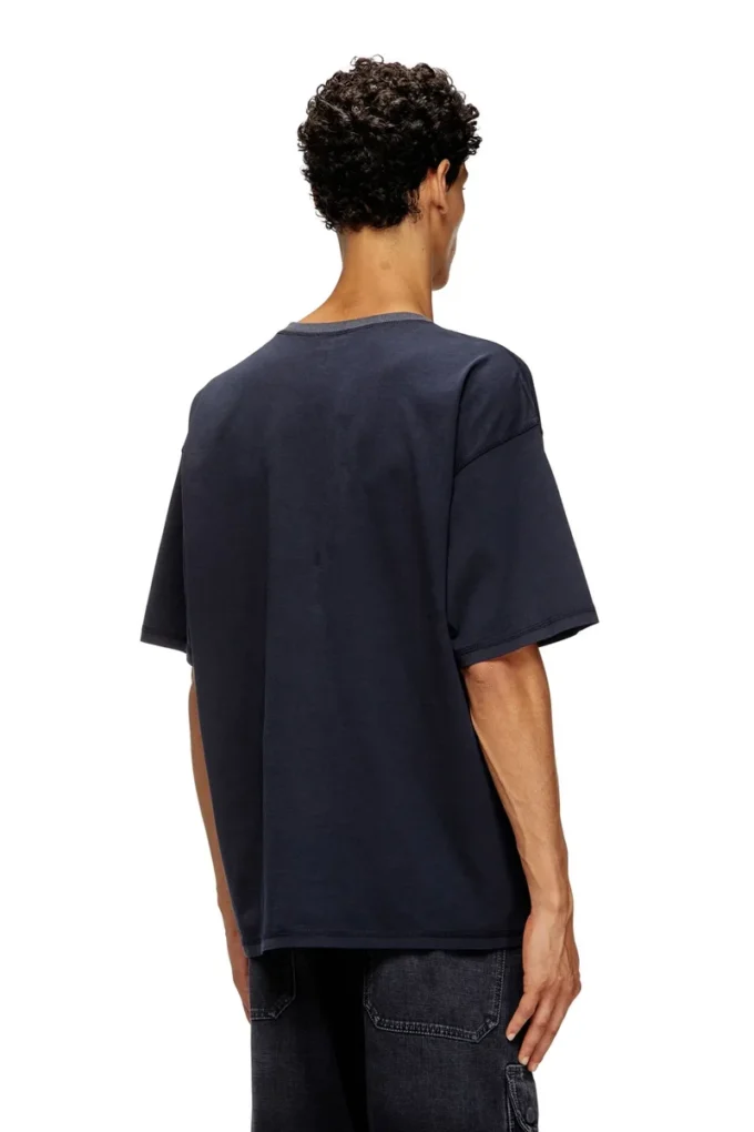 t-boxt-t5 Βαμβακερό T-shirt με οβάλ εκτύπωση D t-boxt-t5 Βαμβακερό T-shirt με οβάλ εκτύπωση D