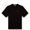 t-boxt-t6 T-shirt με κόκκινο οβάλ D