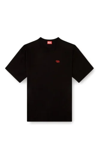 t-boxt-t6 T-shirt με κόκκινο οβάλ D
