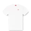 t-boxt-t6 T-shirt με κόκκινο οβάλ D