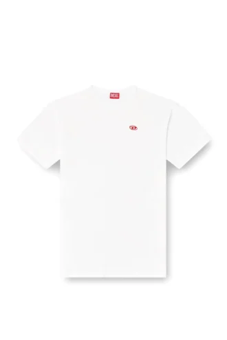 t-boxt-t6 T-shirt με κόκκινο οβάλ D