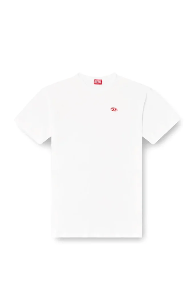t-boxt-t6 T-shirt με κόκκινο οβάλ D