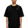 t-boxt-t6 T-shirt με κόκκινο οβάλ D