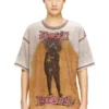 t-boxt-v12 Χαλαρό T-shirt με εκτύπωση και καρφιά t-boxt-v12 Χαλαρό T-shirt με εκτύπωση και καρφιά