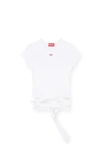 t-bunny-tail T-shirt με κορδόνια