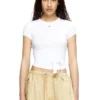 t-bunny-tail T-shirt με κορδόνια