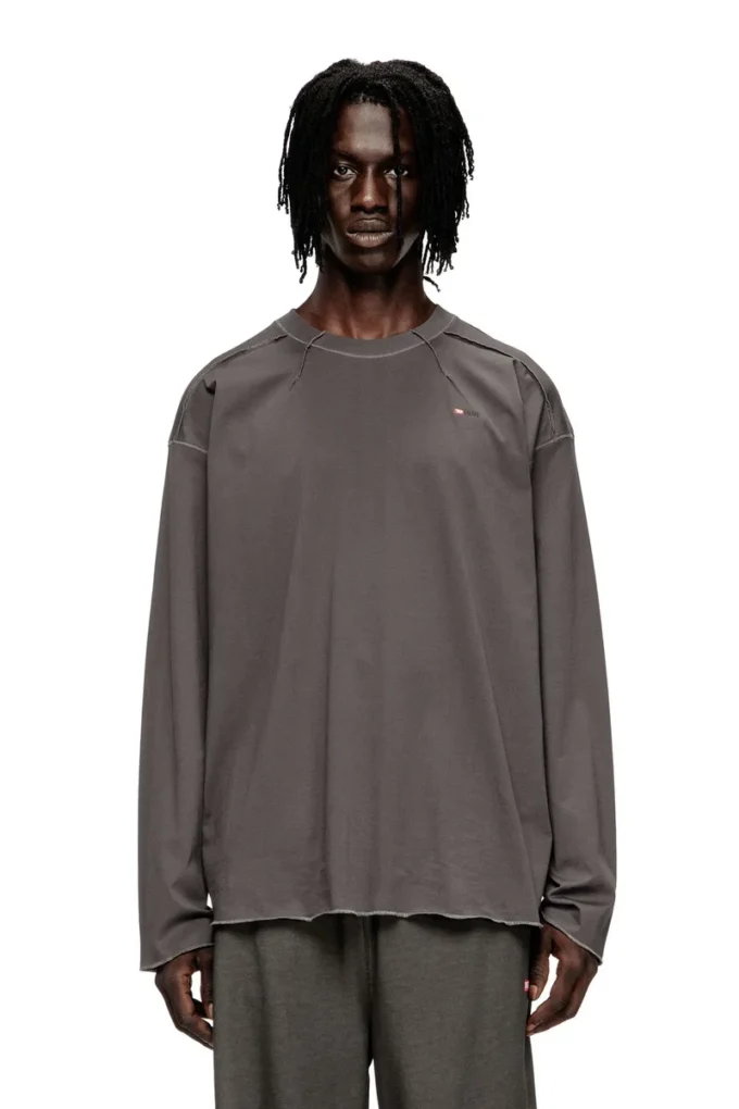 t-crahor-boxt-ls-t1 Βαμβακερό T-shirt t-crahor-boxt-ls-t1 Βαμβακερό T-shirt