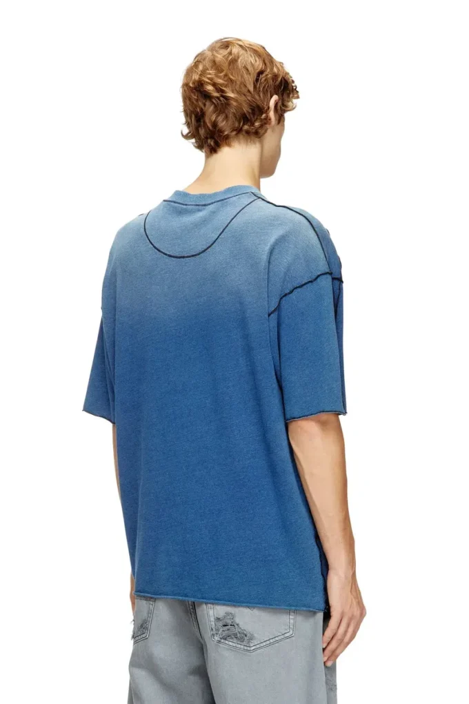 t-craoxt Βαμβακερό T-shirt με αντίθεση στις ραφές t-craoxt Βαμβακερό T-shirt με αντίθεση στις ραφές