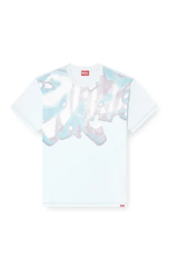 t-gaspard-ihbj T-shirt με ξεθωριασμένο γραφικό τύπωμα