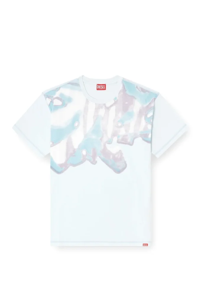 t-gaspard-ihbj T-shirt με ξεθωριασμένο γραφικό τύπωμα t-gaspard-ihbj T-shirt με ξεθωριασμένο γραφικό τύπωμα